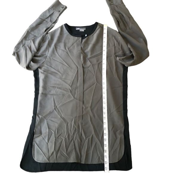Vince Gray and Black Tunic Top - Picture 5 of 11